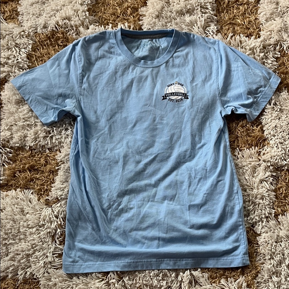 GOAT USA Light Blue Volleyball T-Shirt